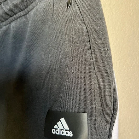 Adidas Black Sweater and Jogger Set with Trefoil Logo - Picture 8 of 10